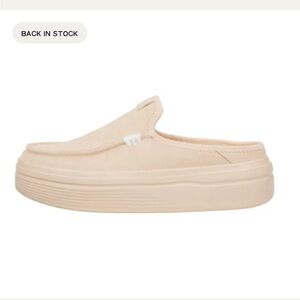 Blush Hey Dude Slip-On Platform Sneakers
